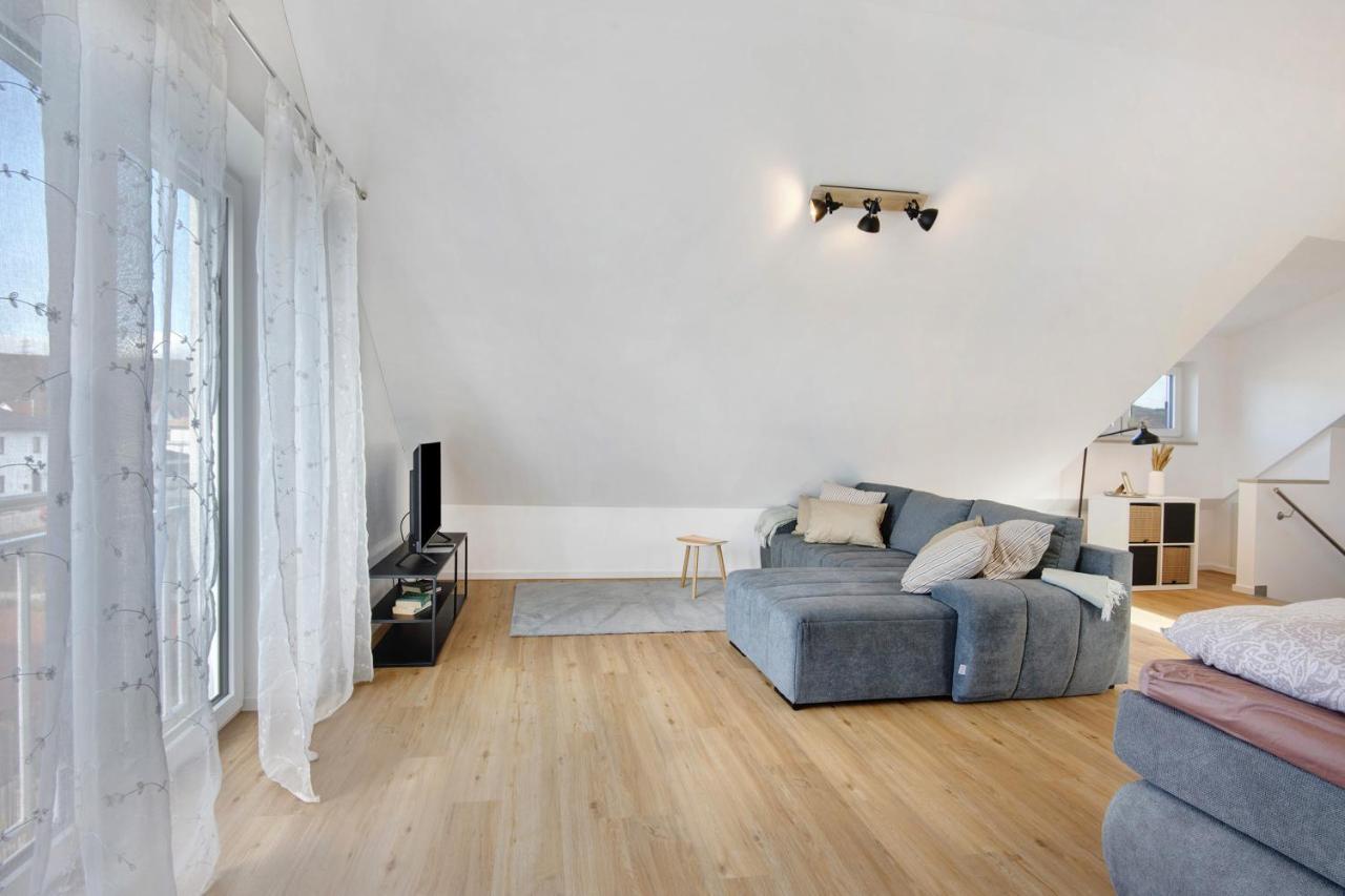 טגרנהיים Dachstudio Am Donau Rad Weg מראה חיצוני תמונה